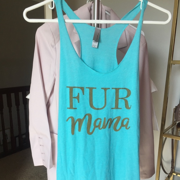Next Level Apparel Tops - Next Level Apparel Fur Mama Tank